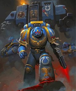 Aesthetic Space Marine Diamond Painting