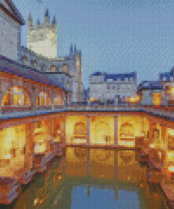 Aesthetic The Roman Baths Diamond Painting