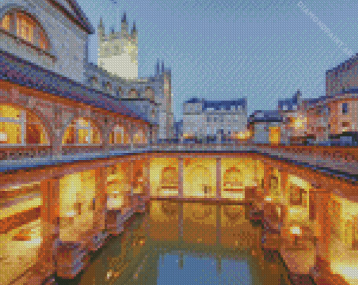 Aesthetic The Roman Baths Diamond Painting