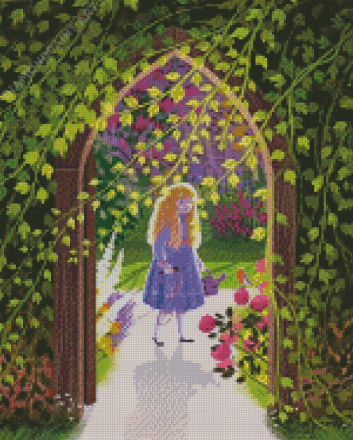 Aesthetic The Secret Garden Diamond Paintings