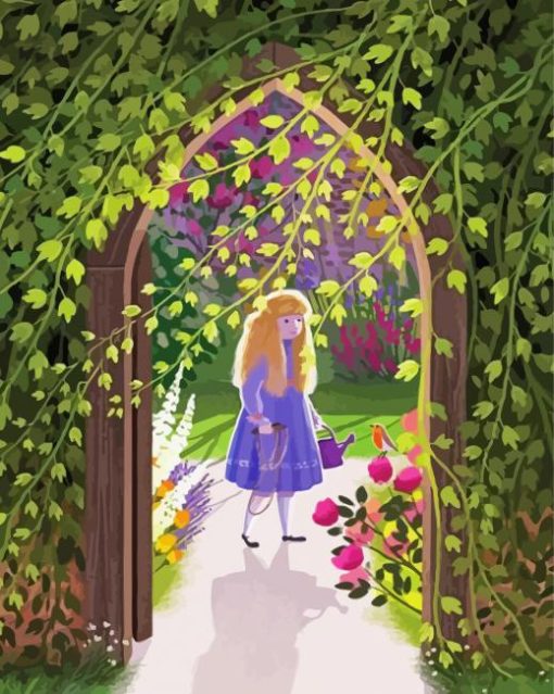 Aesthetic The Secret Garden Diamond Paintings