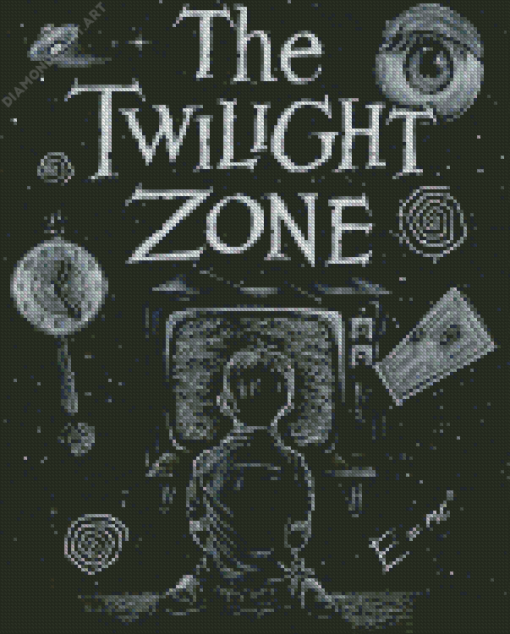 Aesthetic The Twilight Zone Diamond Painting