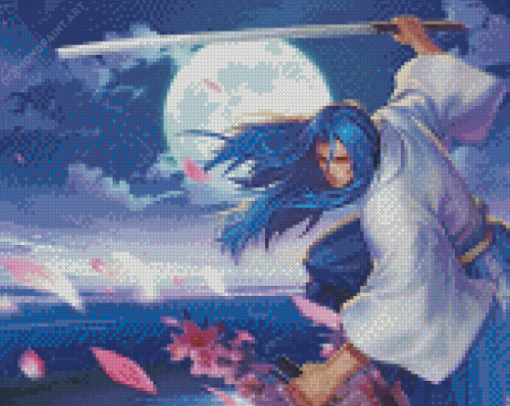 Aesthetic Ukyo Tachibana Diamond Painting