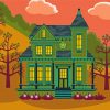 Aesthetic Victorian House Diamond Painting