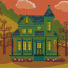 Aesthetic Victorian House Diamond Painting