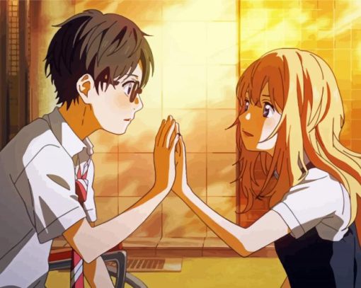 Aesthetic Your Lie In April Diamond Paintings