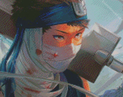 Aesthetic Zabuza Art Diamond Painting