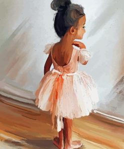 Aesthetic Cute Little Ballerina Diamond Painting