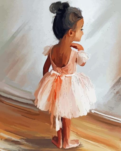 Aesthetic Cute Little Ballerina Diamond Painting