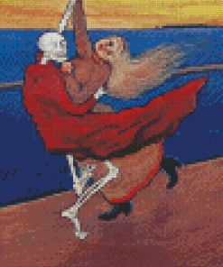 Aesthetic Danse Macabre Diamond Paintings