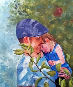 Aesthetic Father And Daughter Diamond Painting