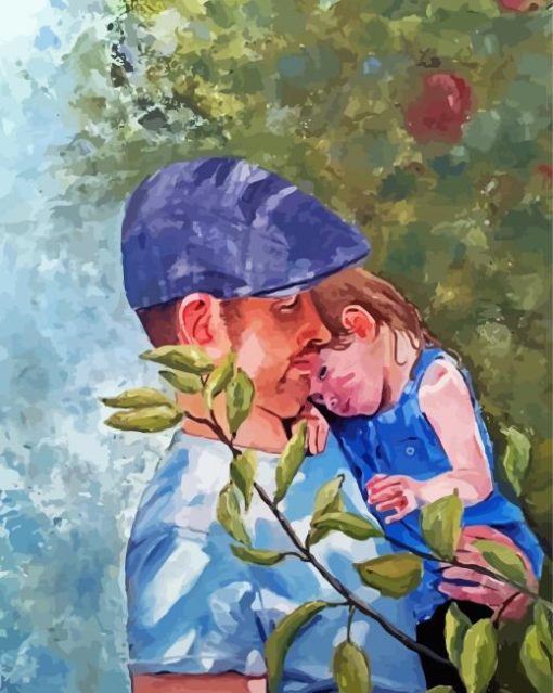 Aesthetic Father And Daughter Diamond Painting