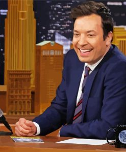 Aesthetic Jimmy Fallon Diamond Painting