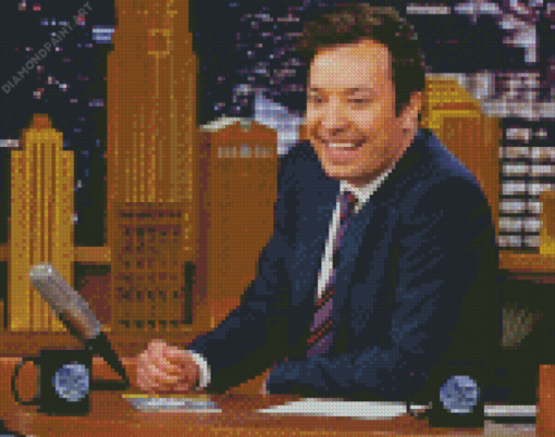 Aesthetic Jimmy Fallon Diamond Painting