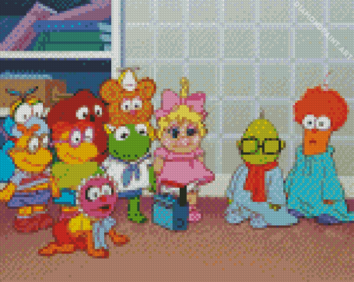 Aesthetic Muppet Babies Diamond Painting