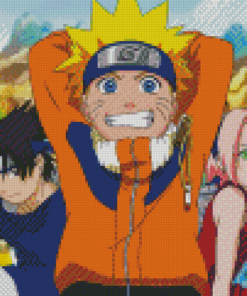 Aesthetic Naruto Team Diamond Painting