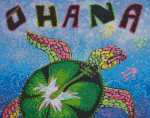 Aesthetic Ohana Diamond Painting