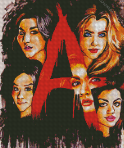 Aesthetic Pretty Little Liars Art Diamond Painting