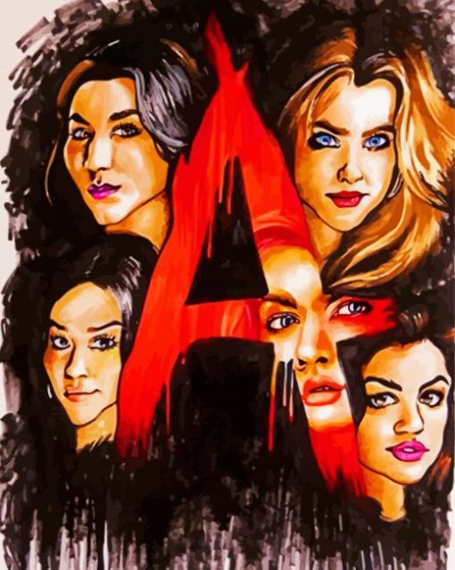 Aesthetic Pretty Little Liars Art Diamond Painting