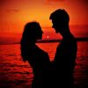 Aesthetic Sunset Couple Diamond Painting