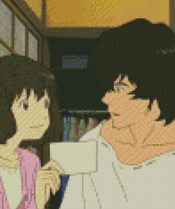 Aesthetic Wolf Children Diamond Painting