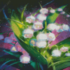 Aesthetic Lily Of The Valley Diamond Paintings