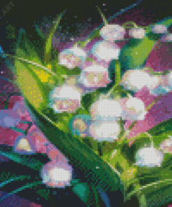 Aesthetic Lily Of The Valley Diamond Paintings