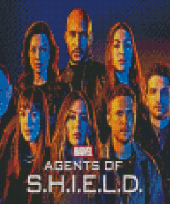 Agents Of Shield Poster Diamond Painting