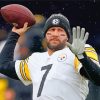 American Football Quarterback Ben Roethlisberger Diamond Painting