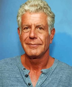 Anthony Bourdain Diamond Painting