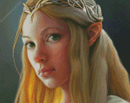 Beautiful Lord Of The Rings Elf Diamond Painting