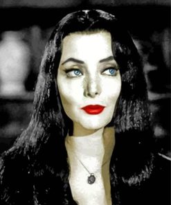 Beautiful Morticia Addams Diamond Painting