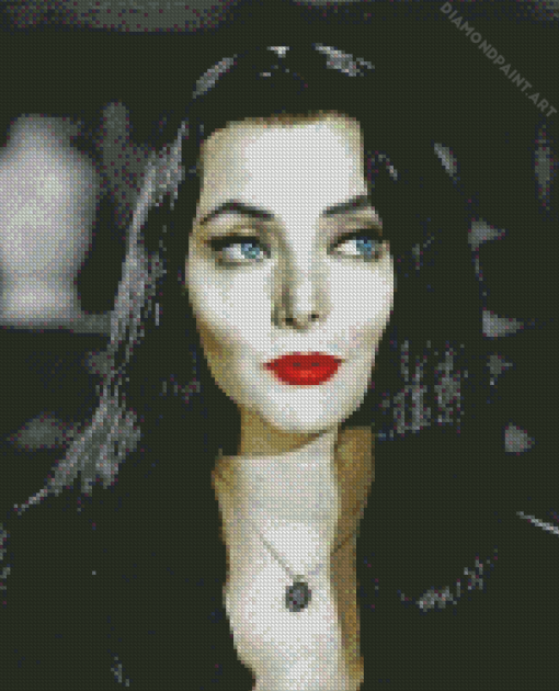 Beautiful Morticia Addams Diamond Painting