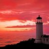 Beautiful View In North Head Lighthouse Diamond Paintings