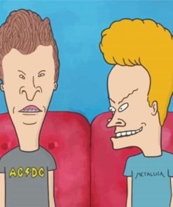 Beavis Diamond Painting