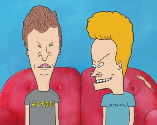 Beavis Diamond Painting