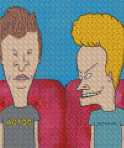 Beavis Diamond Painting