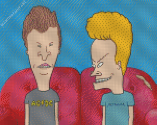 Beavis Diamond Painting