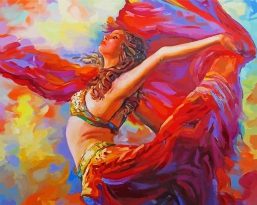 Belly Dancer Lady Diamond Painting