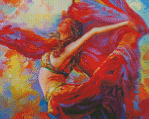 Belly Dancer Lady Diamond Painting