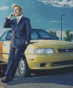 Better Call Saul Bob Diamond Painting