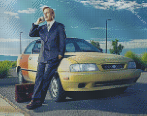 Better Call Saul Bob Diamond Painting