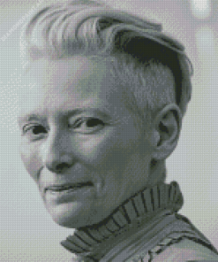 Black And White Tilda Swinton Diamond Paintings