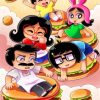 Bobs Burgers Illustration Diamond Painting