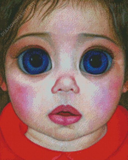 Bonnie By Margaret Keane Diamond Paintings