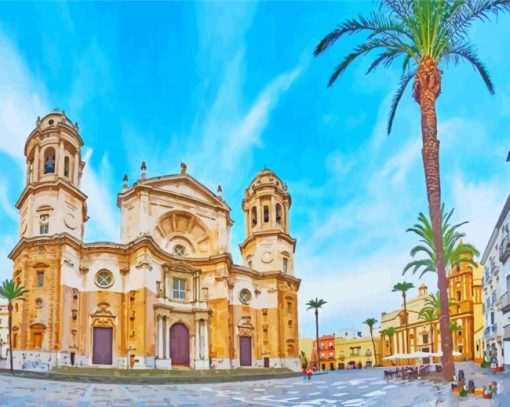 Cadiz Cathedral Diamond Painting