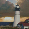 Castle Rock Entertainment Lighthouse Diamond Painting