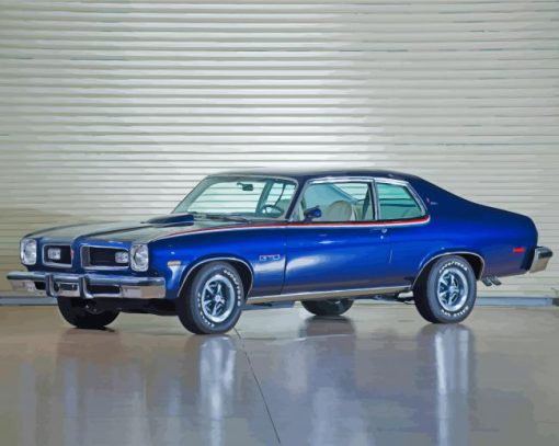 Classic 1974 Gto Car Diamond Painting