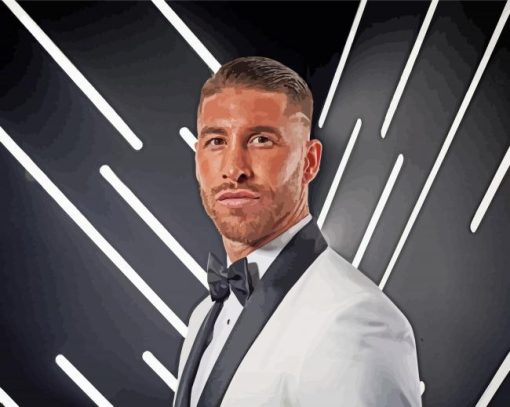 Classy Sergio Ramos Diamond Paintings