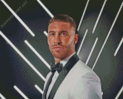 Classy Sergio Ramos Diamond Paintings